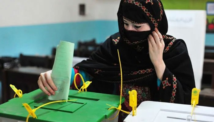 In this undated photo, a woman is seen casting her vote. File photo