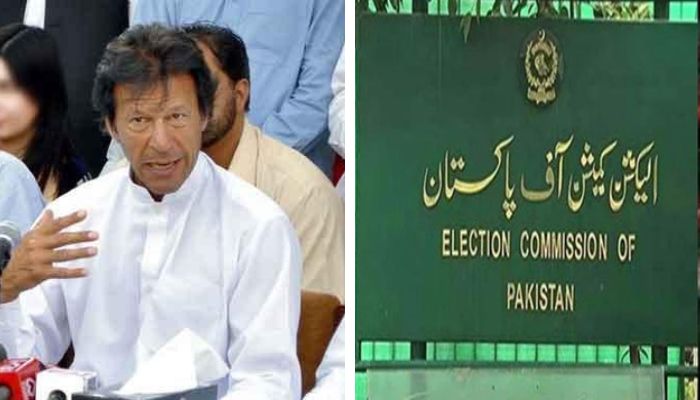 ECP states that former prime minister Imran Khan’s PTI did indeed receive funding from foreign companies and individuals, which it hid. - Image/Geo.tv