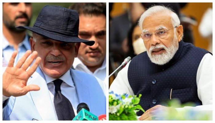 PM Shehbaz Sharif (left) and Indian premier Narendra Modi. — Reuters/File