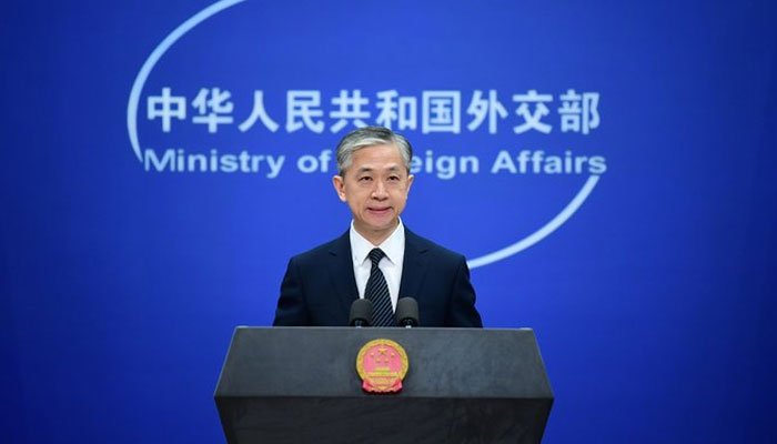 Spokesperson of Chinese Foreign Ministry, Wang Webin. — Twitter