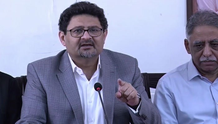 Federal Finance Minister Miftah Ismail ruled out the risk of default for Pakistan. File photo