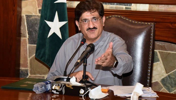 Chief Minister Sindh Syed Murad Ali Shah. — Twitter