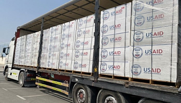 USAID supplies for flood affectees in Pakistan. — Courtesy USAID