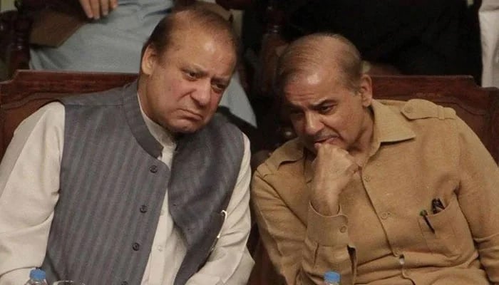 PML-N supremo Nawaz Sharif says he has instructed Prime Minister Shehbaz Sharif not to bow before Khans demands at any cost. — AFP/ File