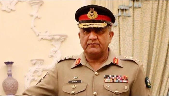 Former chief of the army staff General (retd) Qamar Javed Bajwa. — ISPR