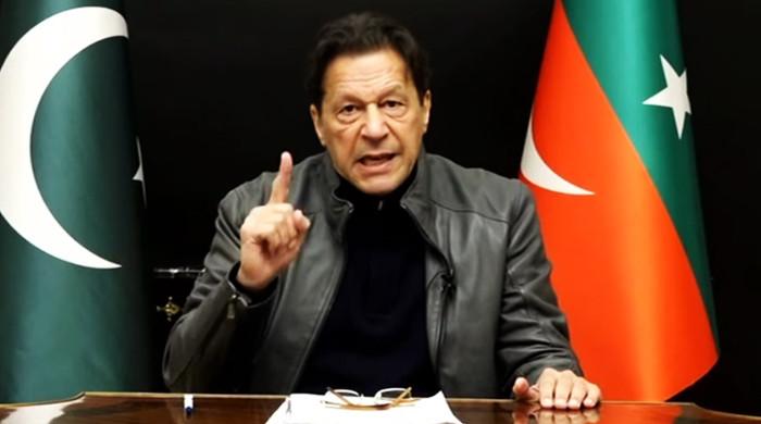 Imran Khan holds virtual press conference over Fawad Chaudhry's arrest