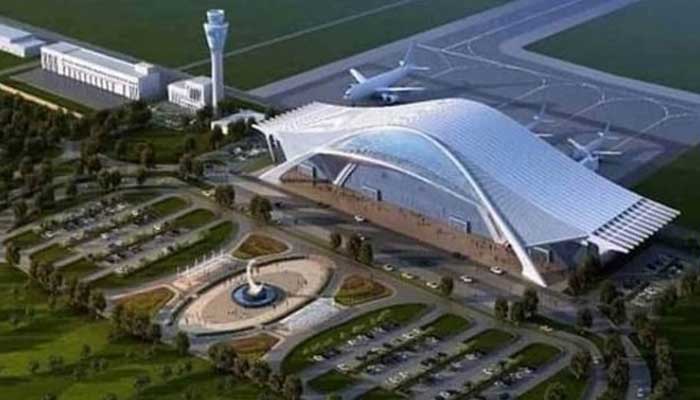 A representational image of the new Gwadar International Airport. — Photo by author