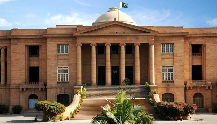 An outside view of the Sindh High Courts building. — Facebook/File