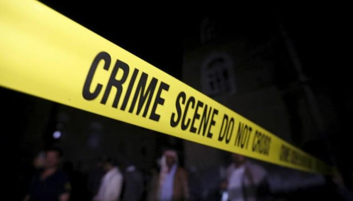(Representational image) A crime scene tape. — Reuters
