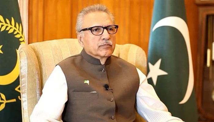 President Dr Arif Alvi. — APP/File